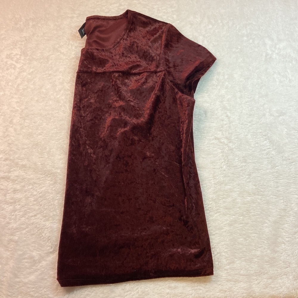 City Streets Polyester Velore-Look Crop Holiday Top Dressy - Picture 8 of 8